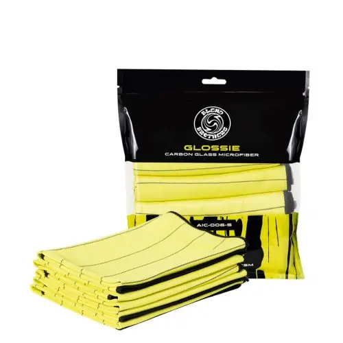 Blend Brothers Glossie Carbon Glass üvegtisztító kendő 40×40 cm 5db (400 gsm) Outlet