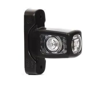 Gumilámpa 12/24V rövid egyenes ledes (piros-fehér-sárga) Biztonságos fizetés