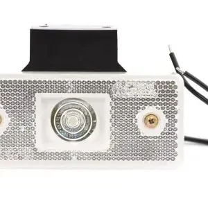 Árengedmény Helyzetjelző lámpa 12/24V (106x46mm) ledes fehér+tartófül