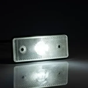 Rendeld meg most Helyzetjelző lámpa 12/24V (téglalap) ledes fehér