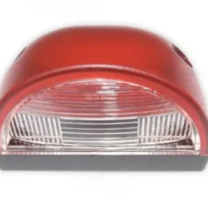 Rendszám megvilágítás piros (félkör) Exkluzív ajánlat