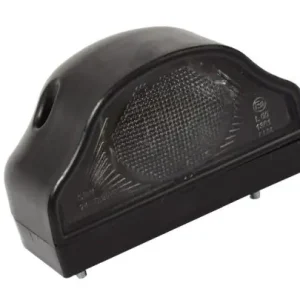 Rendszám megvilágítás fekete (púpos) Prémium