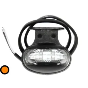 Legnépszerűbb Helyzetjelző lámpa 12/24V (félköríves) ledes, sárga+tartó