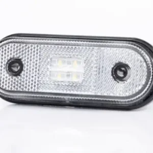 Helyzetjelző lámpa 12/24V (120x46mm) ledes, fehér Ne maradj le