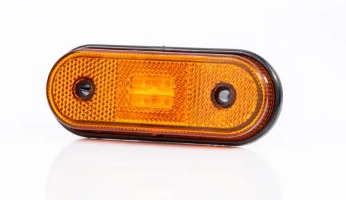 Helyzetjelző lámpa 12/24V (120x46mm) ledes, sárga Olcsóbb