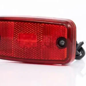 Biztonságos fizetés Helyzetjelző lámpa 12/24V (nagy téglalap) ledes, piros