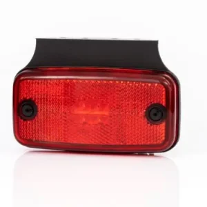 Helyzetjelző lámpa 12/24V (nagy téglalap) ledes, piros+tartó Legkelendőbb