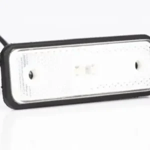 Helyzetjelző lámpa 12/24V (kis téglalap) ledes fehér Azonnali szállítás