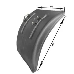 Sárvédő negyed 650x630mm tartóval Akciós ár