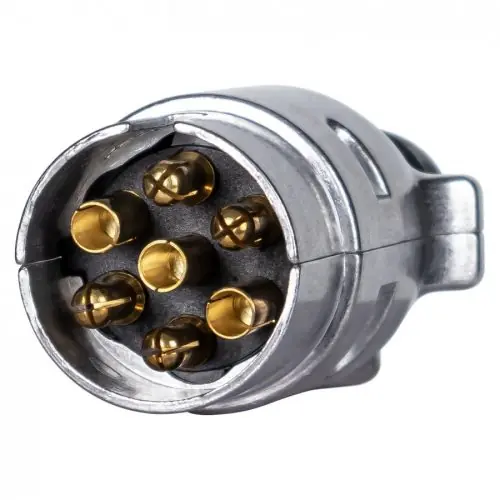 Elektromos dugó 7p 12V fém Azonnal elérhető