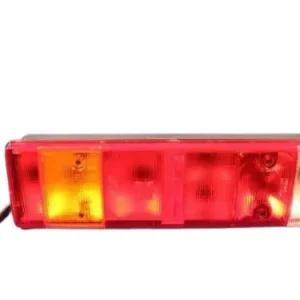 Hátsó lámpa 7 kamrás vezetékes BAL+rendszám vil. Akció