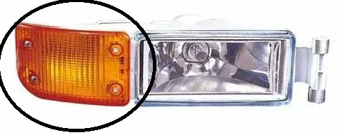 MAN TGA/TGL/TGM/LE2000 Sárga index búra JOBB Azonnal elérhető