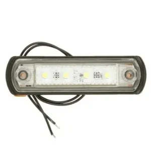 MAN TGA/TGL/TGM/TGX felső helyzetjelző ledes, vezetékes, fehér, kristály Akció