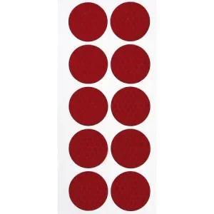 Fényvisszaverő matrica csavarkupakra piros Olcsóbb