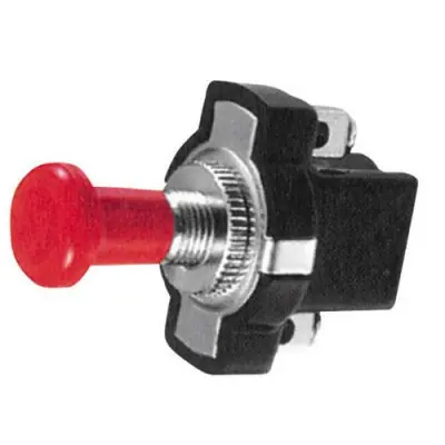 Húzó-nyomó kapcsoló 12/24V PIROS Utolsó esély