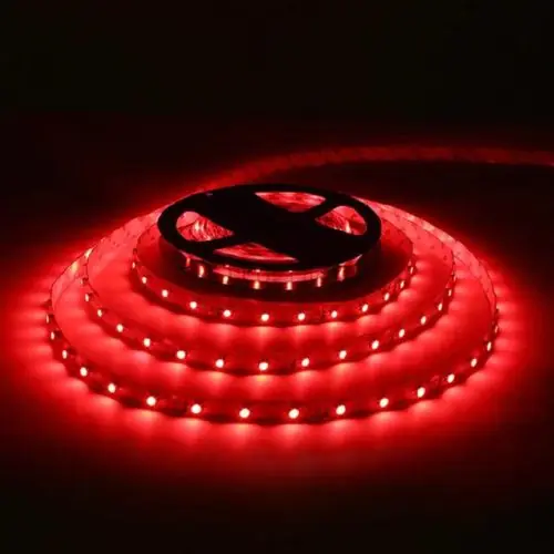 LED SZALAG 12V folyóméteres beltéri PIROS (4,2W) Szuper ajánlat