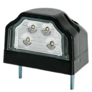 Akciós ár Rendszám megvilágítás fekete (íves) ledes