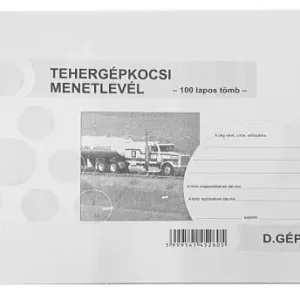 Tgk. menetlevél A/4 100 lap Legjobb ár