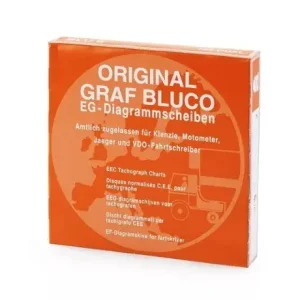 Tachográf korong 125 Km / h 1napos (BLU2) gépi kiértékeléshez Legjobb ár