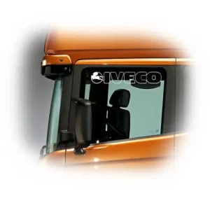 Vásárlói kedvenc Logó+felirat légterelőre IVECO fehér (pár)