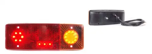 Kedvezményes ár LED hátsó lámpa 3kamrás JOBB 12/24V