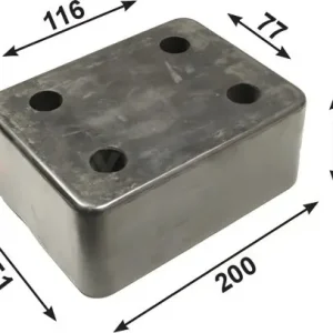 Rendeld meg most Gumiütköző 200x150x80mm