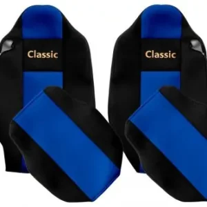 Méretpontos Renault üléshuzat Range T fix fejtámlás KÉK Árengedmény