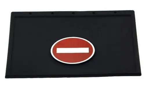 Vedd meg most Sárfogó gumi BEHAJTANI TILOS! 40x32cm jobbos