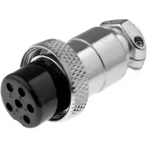 CB mikrofon kábelvég egyenes, 6pol Azonnal elérhető