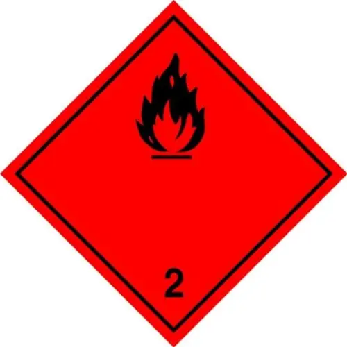 ADR 2 matrica 30x30cm Expressz szállítás