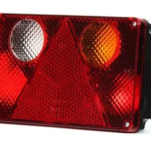 Hátsó lámpa 3szög prizmás szögletes JOBB Kiárusítás