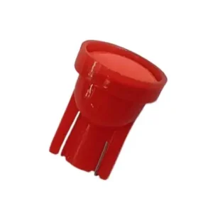 LED izzó 12V T10 COB LED piros Kedvezmény