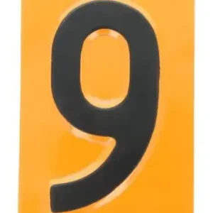 Biztonságos vásárlás Cserélhető számok ADR táblához 9-es