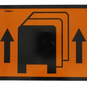 ADR konvoj tábla 40x30cm Kihagyhatatlan ajánlat