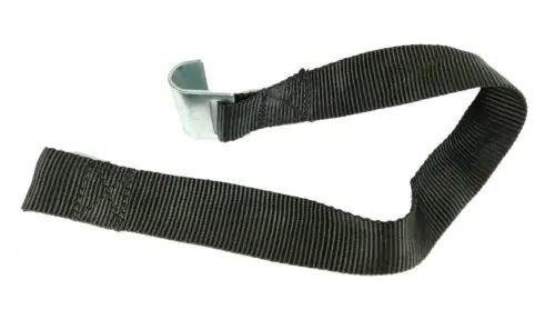 Szezonális akció Lemezkampós ponyvafeszítő heveder gurtni 65 cm