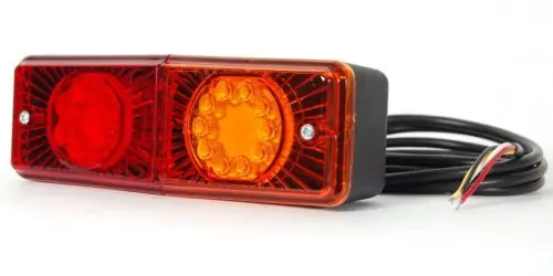 Kiárusítás LED hátsó lámpa UNI keskeny 12/24V