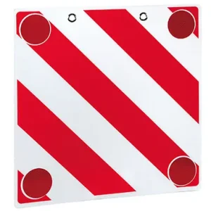 Árcsökkenés Túlnyúló rakomány tábla 50x50cm PLEXI