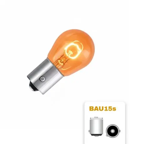 Végkiárusítás Cseresznye index izzó 12V 21W sárga HELLA