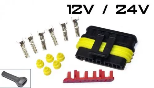 Kiárusítás Csatlakozó 6 pol (dugó)