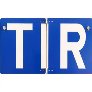 TIR tábla csukható Árengedmény