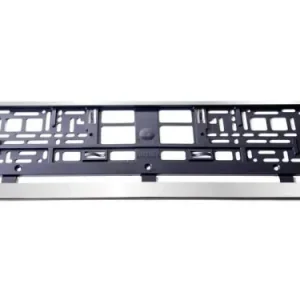 Rendszám tartó EZÜST, pattintós szegéllyel Legnépszerűbb