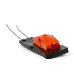 Helyzetjelző lámpa izzós sárga tartóval Kiárusítás