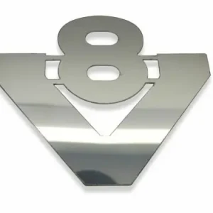 V8 inox dísz kicsi Olcsó