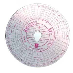 Tachográf korong 100 Km / h 1napos Actros fordulatszámmérős (BLU14) Akció