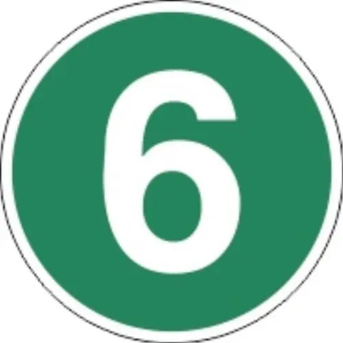 Utolsó esély Matrica EURO 6 13cm