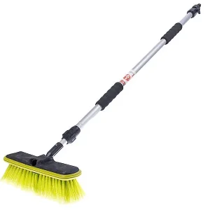 Vedd meg most 25 cm / 10" vízátfolyású kefe 95 - 165 cm-es teleszkópos nyéllel és szeleppel.