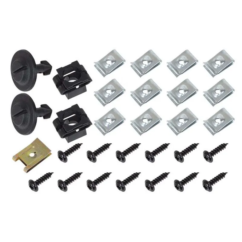 Gyors szállítás Audi A4 B7 motorburkolat rögzítő szett