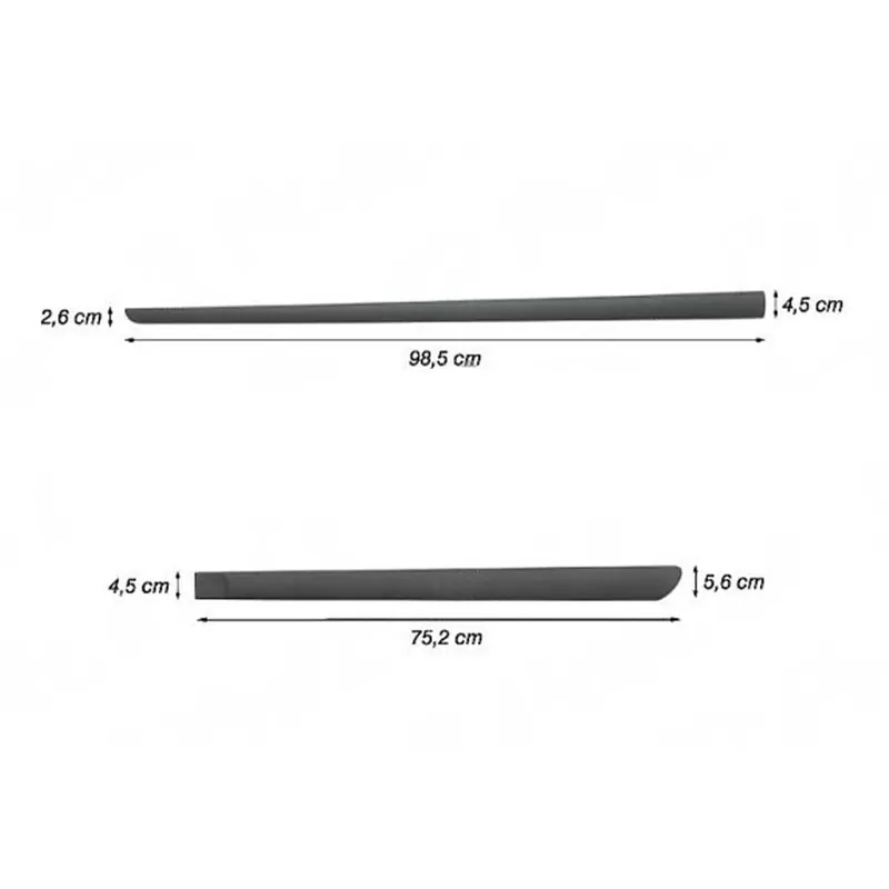 Citroen C-Elysee oldalsó díszléc 2012- Korlátozott ajánlat