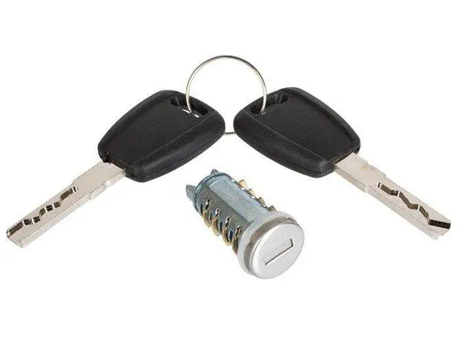 Vásárlói kedvenc Fiat Panda első ajtó zárbetét, zárhenger