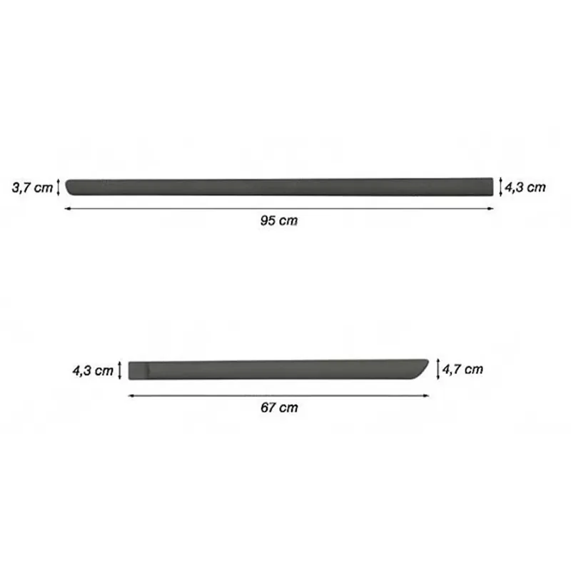 Utolsó esély Kia Rio oldalsó díszléc 2000-2005